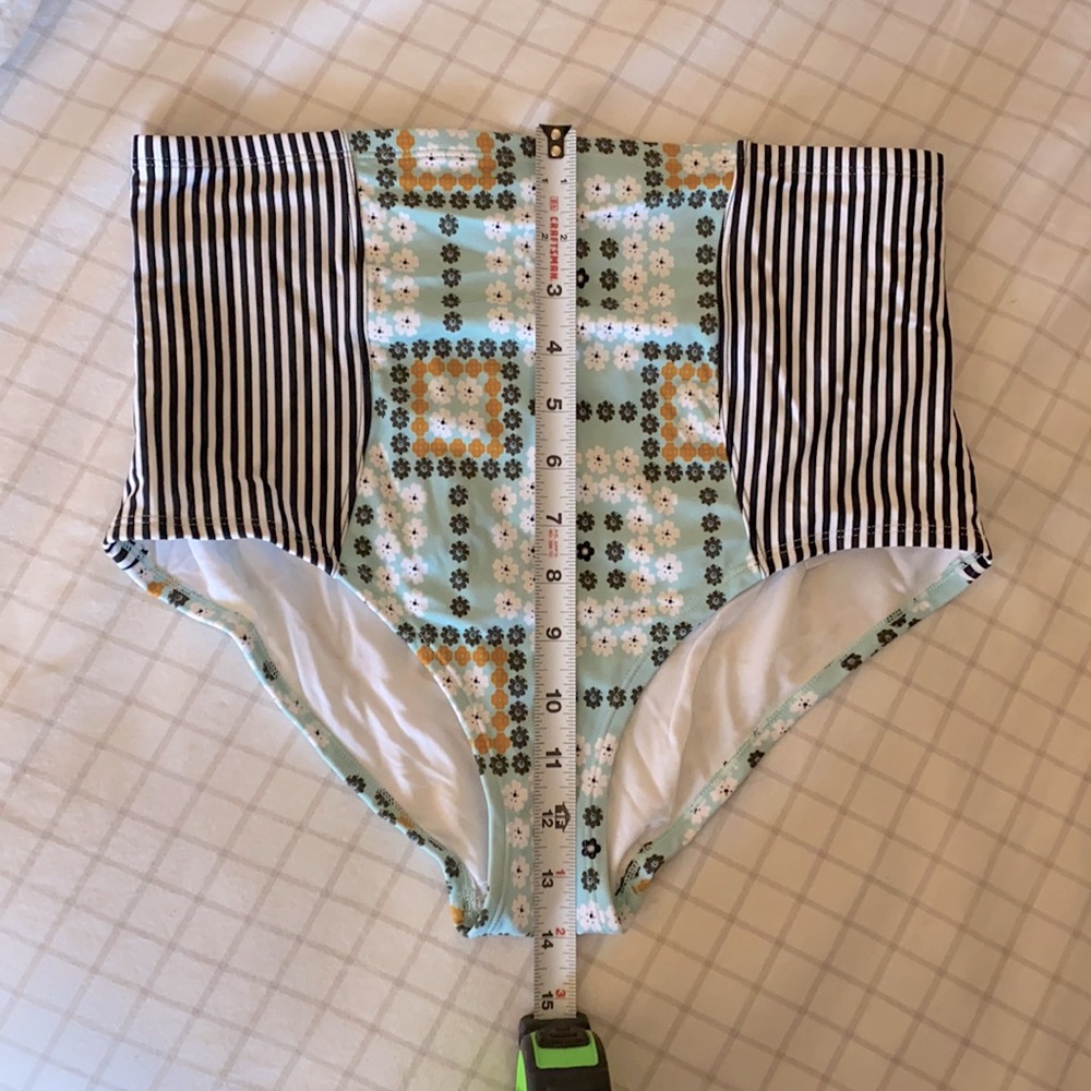 Urban Outfitters Out From Under High Waisted Pattern Bikini Bottoms
